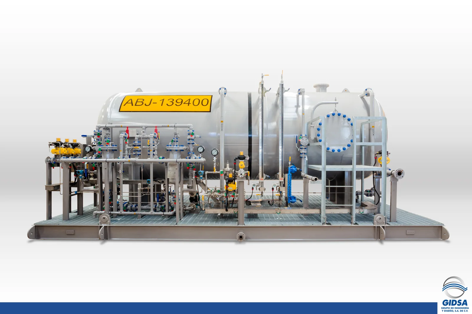 Paquete de almacenamiento y distribución de diésel fabricado por GIDSA