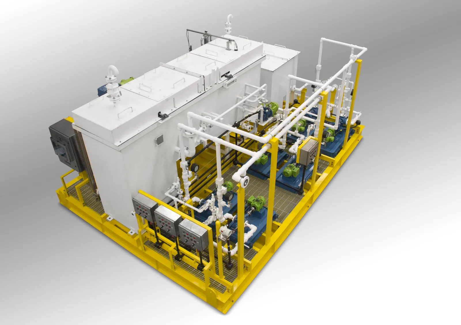 Sistema de tratamiento de aguas aceitosas fabricado por GIDSA